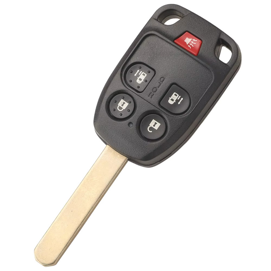 Jingyuqin Auto Fernbedienung Schlüssel für Honda Odyssey 2011 2012 2014, Kompletter Funkschlüssel in Schwarz, 313,8 MHz FSK ID46-PCF7961A - Bild 3