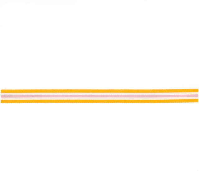 Rico Design Webband Multi Streifen in Orange, Weiß und Flieder - Bild 1