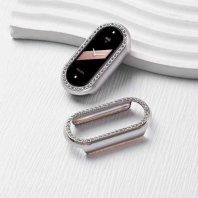 I LOVE LUO Schutzhülle für Xiaomi Mi Band 9, PC, Diamant, transparent - Bild 1