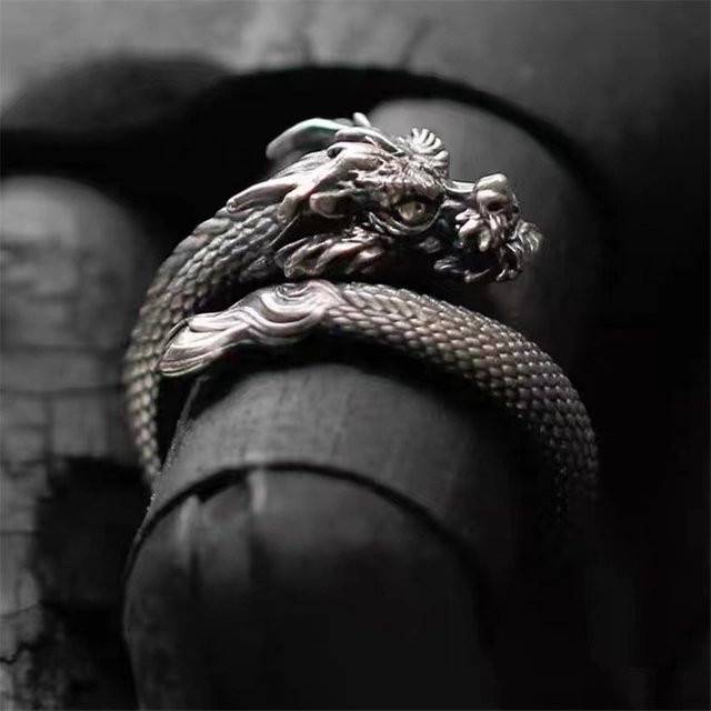 Everoyal Ring, 925 Silber, Vintage, Herren - Bild 1
