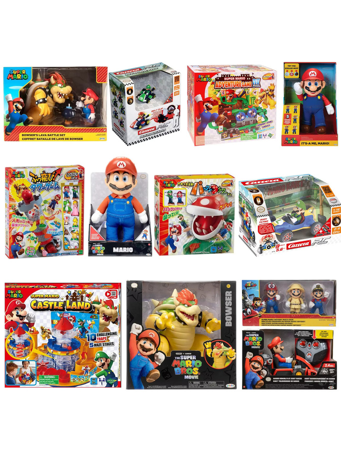 Carrera Super Mario Bros Movie Luigi Bowser Yoshi, RC Spielset, Fahrzeuge - Bild 3