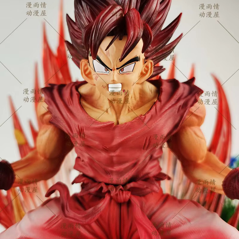 Bandai Dragon Ball Kaio-Ken Goku Figur, Anime-Statue, 39cm, Einzelfigur - Bild 3