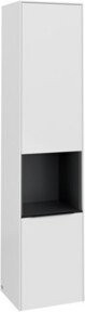 Villeroy & Boch Hochschrank Subway 3.0 in Weiß Hochglanz mit Glastüren, B/T/H: 40 x 36,2 x 171 cm - Bild 1