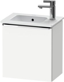 Duravit Waschtischunterschrank D-Neo in Weiß Hochglanz, B/T/H: 41 x 27,4 x 44 cm - Bild 1