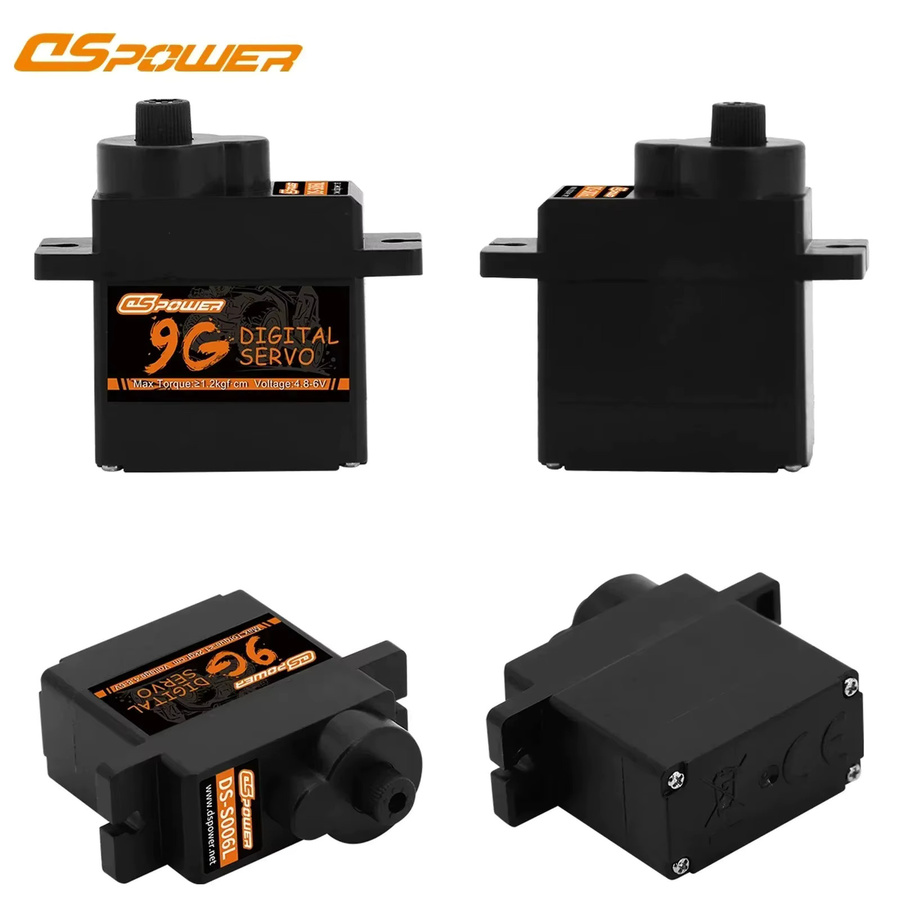 DSPOWER Micro Plastikgetriebe Digital Servo, JR-Stecker - Bild 2