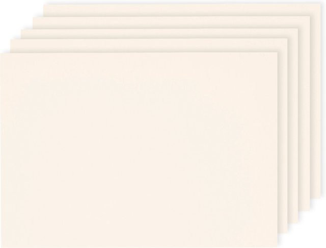 Rico Design Paper Poetry Luxury Karten A7 in Sand - Bild 1