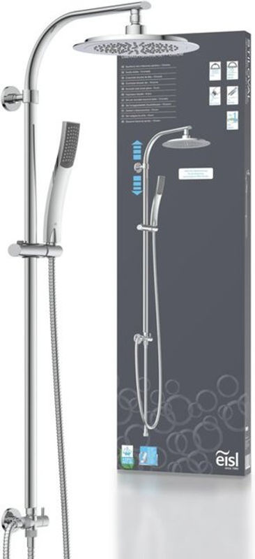 Eisl Duschsystem STILOVAL in Chrom mit Regendusche und Handbrause - Bild 4