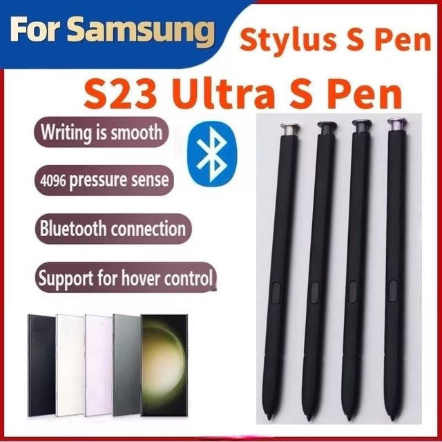 Samsung Active Stylus S Pen für Galaxy S23 Ultra mit Bluetooth-Funktion und Luftaktionen in Schwarz oder Violett - Bild 1