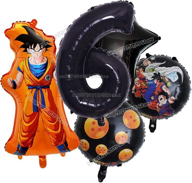 Yiran toy 1 Anime Son Goku Zahlenballons, Partygeschenk - Bild 1