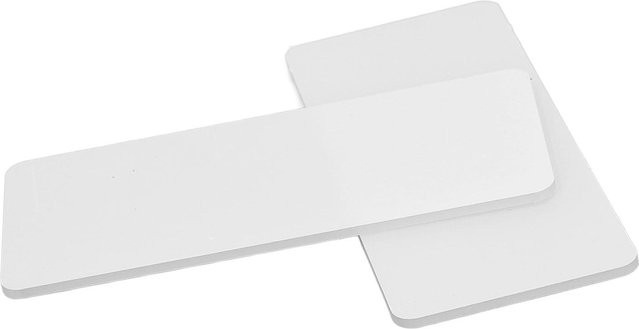 Painter Stanzmaschine Schneidunterlagen Mini Standard aus Polycarbonat Kunststoffplatten zum Prägen und Basteln, 2 Stück, weiß - Bild 1