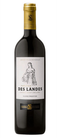 Château des Landes Cuvée Prestige AOC, Merlot, trocken, Rotwein, 0,75 l