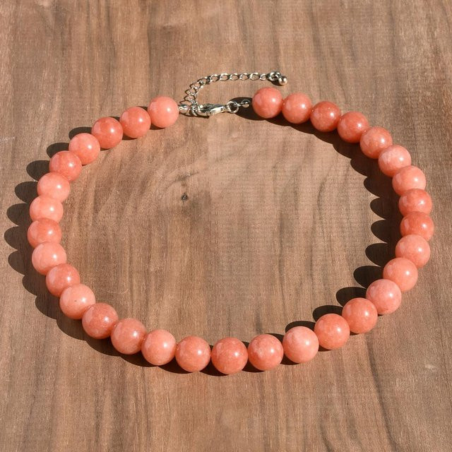 Lucky Star Jewelry Halskette, Rosenquarz, Bunt, Perle, Zirkonia, Damen - Bild 1