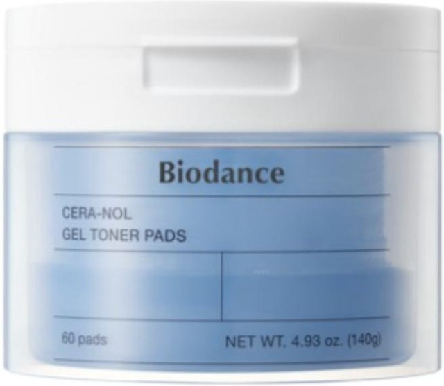 BIODANCE Hydro Cera-nol Gel Toner Pad, 60 Stück, mit Hyaluronsäure - Bild 1