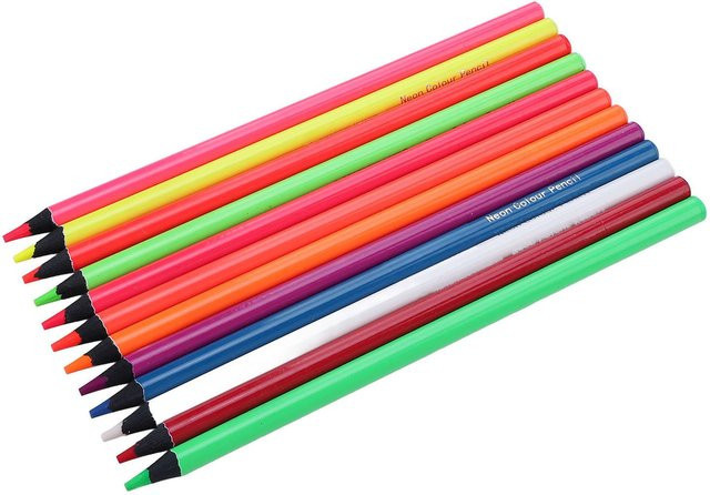GoolRC 12-teiliges Set multifunktionale Neon-Zeichenstifte in 12 Farben für die Schule - Bild 1