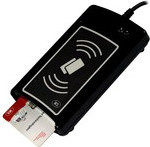 ACS ACR1281U-C1 DualBoost II Smart-Card-Lesegerät USB Schwarz - Bild 1