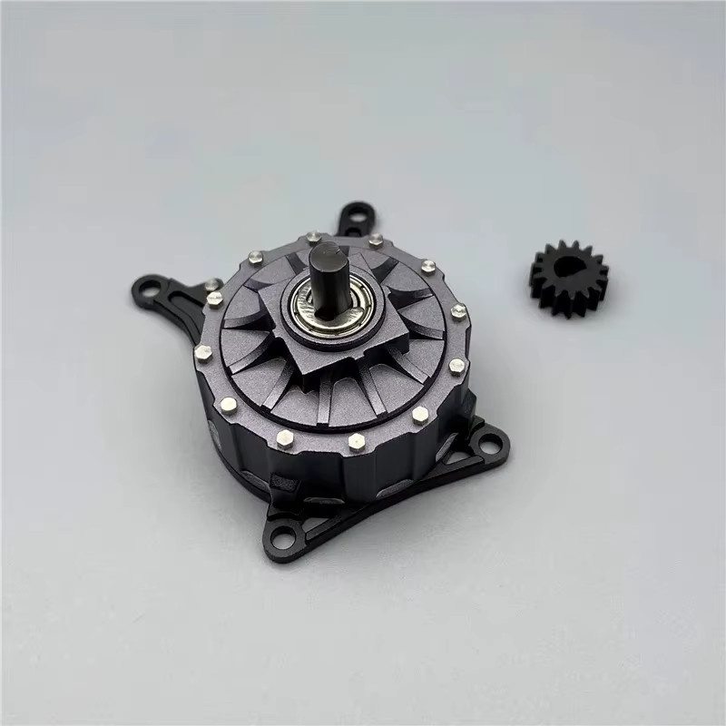 JUWUBA RC Modell Lkw Getriebe Reduzierer, Zubehör, Metall, 1:14 - Bild 2