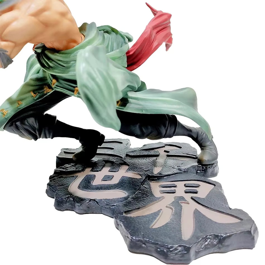 Bandai One Piece Roronoa Zoro Actionfigur, 10 cm, Einzelfigur - Bild 3