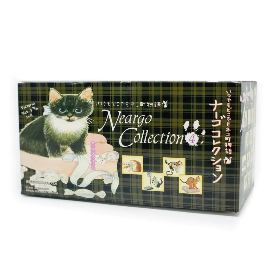 Neargo Katze Blind Box PVC Spielzeug Set Realistische Miniatur Figur Multicolor für Schreibtisch Dekor - Bild 3