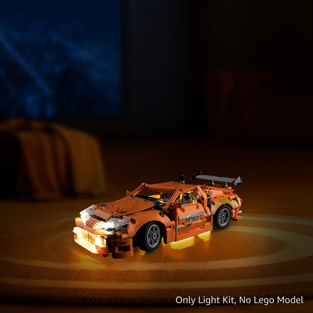 Kyglaring LED-Licht-Set in Weiß für Lego Fast and Furious Toyota Supra MK4 42204 - Bild 1
