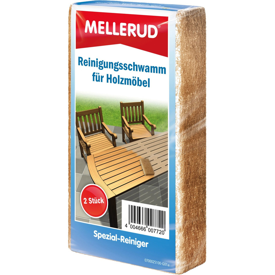 Mellerud Reinigungsschwamm für Holzmöbel 2er-Pack - Bild 2