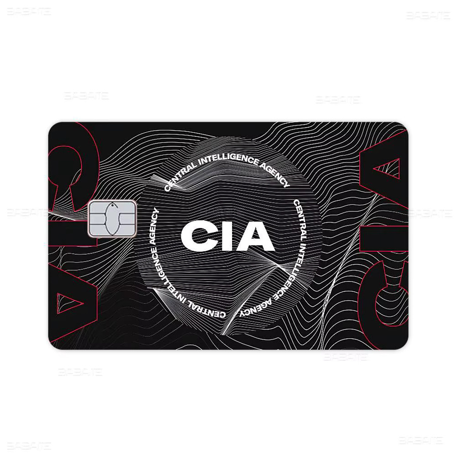 C-CIA Kreditkarten-Skin Aufkleber für VISA und Transportkarten, wasserfester und kratzfester Aufkleber für Frauen und Männer - Bild 7