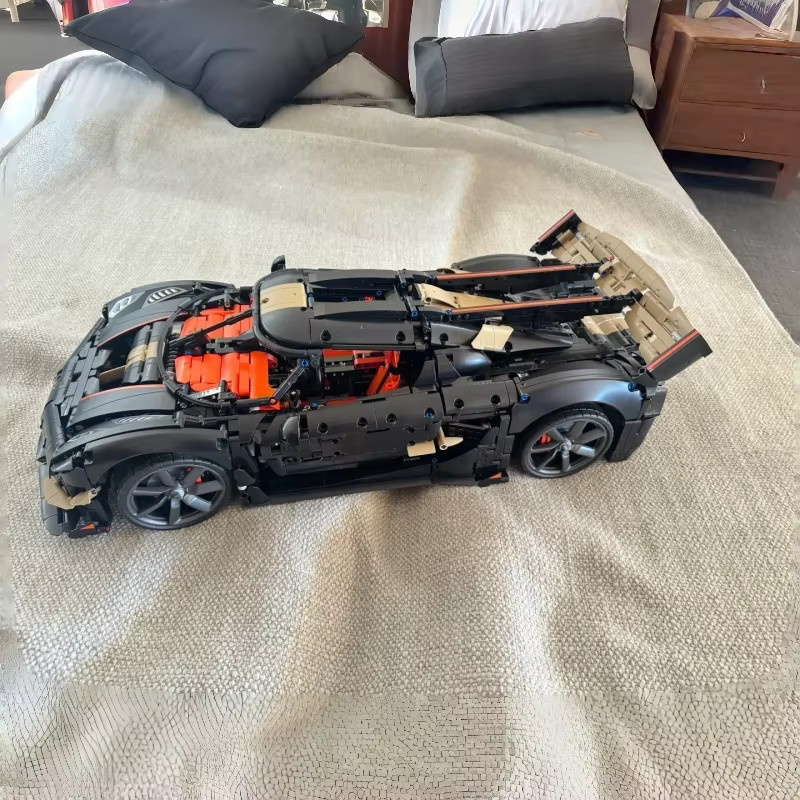 Hot Toys Super Mechanisches Rennauto, Bausteine, 4104 Teile, ab 14 Jahre - Bild 5