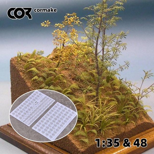 CorMake Olivenhain Olivenblätter Baum, Miniatur-Modell Szenerie Pflanzen, 1/35, 1/48 Maßstab - Bild 1