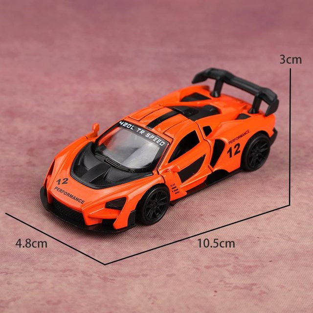 Linyi toy car Verschiedene Rennwagen, Legierungs-Modellauto, 1:43, ab 4 Jahren - Bild 1
