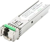 Digitus SFP Mini-GBIC Transceiver-Modul 1.25 GBit/s 20 km in Silber - Bild 1