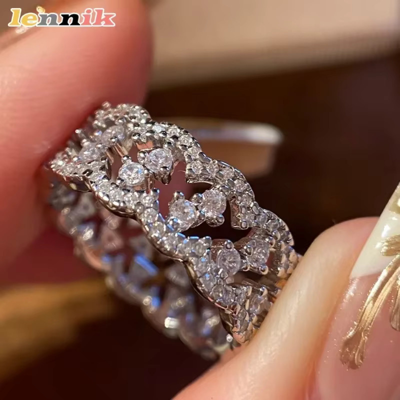 LENNIK Ring, Silber, Diamant, Zirkonia, Damen - Bild 4