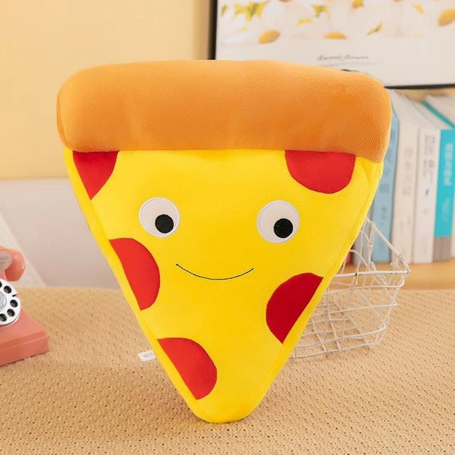 Pommes Hamburger Pizza Foodie Snack Plüschtier, 30cm, ab 3 Jahre - Bild 1
