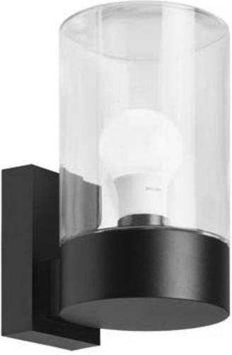 Brumberg Wandleuchte Schwarz IP65 Modern mit E27 Fassung - Bild 1