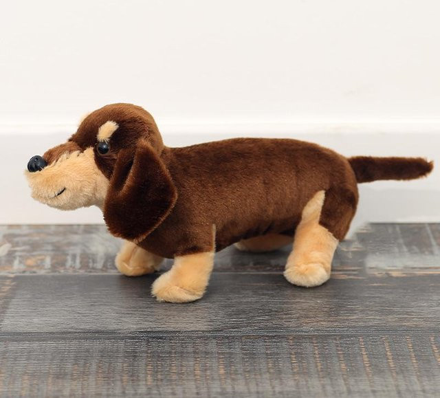 Kidsly Dackel Plüschtier, Braun, 30cm - Bild 1