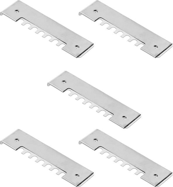 5 Stück mfySpace Bienenstock Anti-Fluchtgitter aus Edelstahl in Weiß und Silber - Bild 1
