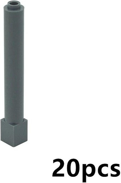Yiran toy Bausteine Stütze 1x1x6 Massive Säule Bunt / Mehrfarbig - Bild 1