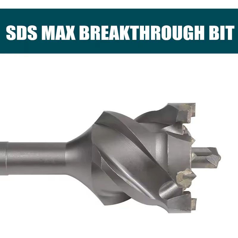 YOSIGHT SDS MAX Hartmetall-Lochsäge mit Carbide-Spitze, Farbe Silber, Durchmesser: 50 mm - Bild 3