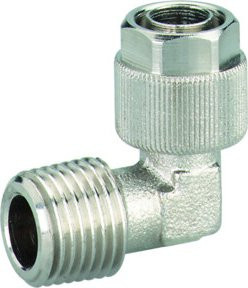 Schneider Electric Verschraubung WEV-NI 6-4xR1/8a in Silber - Bild 1