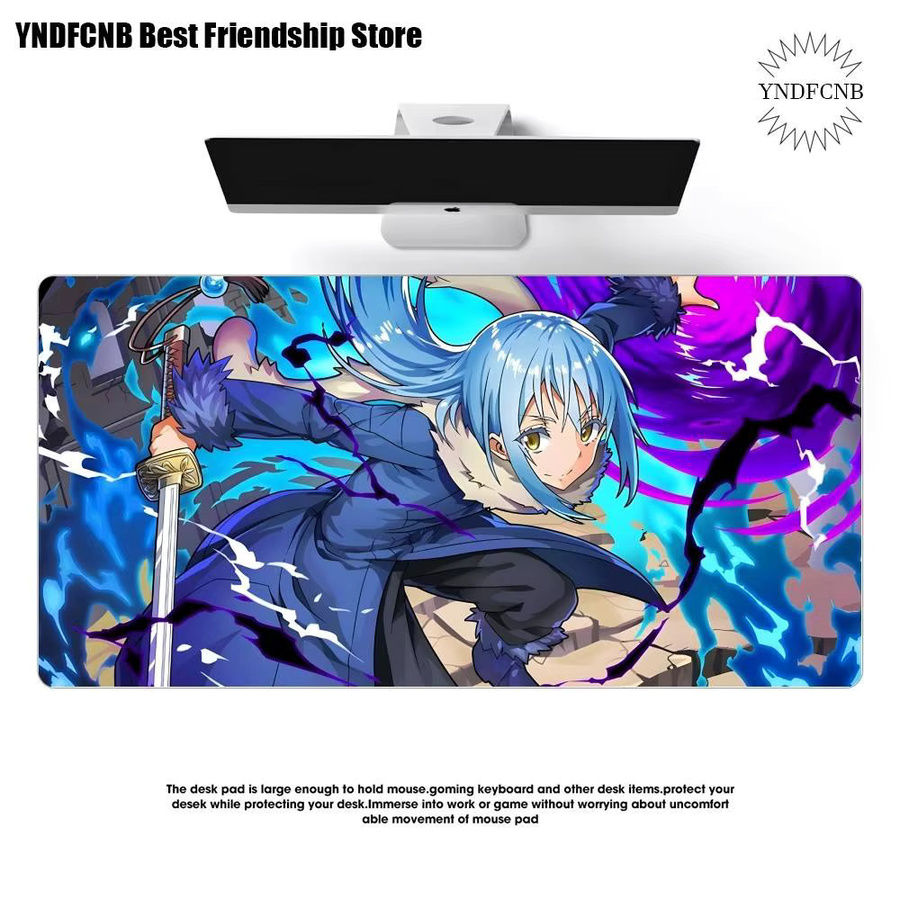 Moetch Mauspad That Time I Got Reincarnated As A Slime Anime Design, rutschfest, Multicolour - Bild 4