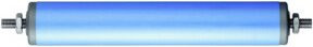 BS Rollen Tragrollen S50-F10-207-227 in Blau, Rollenlänge 200 mm, Rohr-Außen-Ø 50 x 2,8 mm aus Kunststoff - Bild 1