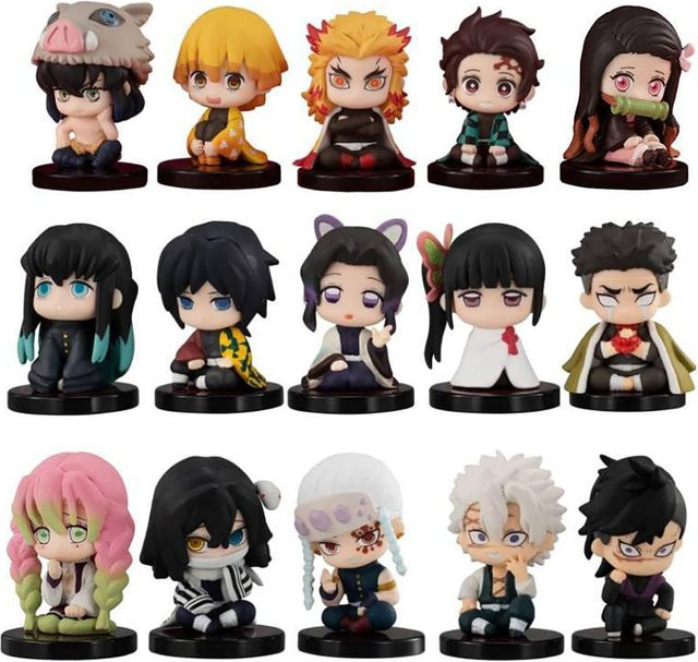Q Posket Kimetsu no Yaiba Dämonentöter Figur, 5er-Set, ab 14 Jahren - Bild 1