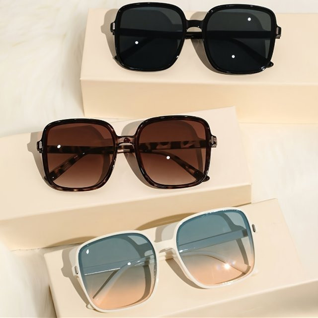 Hindfield Sonnenbrille, quadratisch, Vollrand, Unisex, Kunststoff - Bild 1