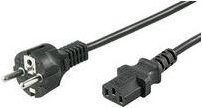 MicroConnect Stromkabel IEC 60320 in Schwarz mit 10 m Länge - Bild 1
