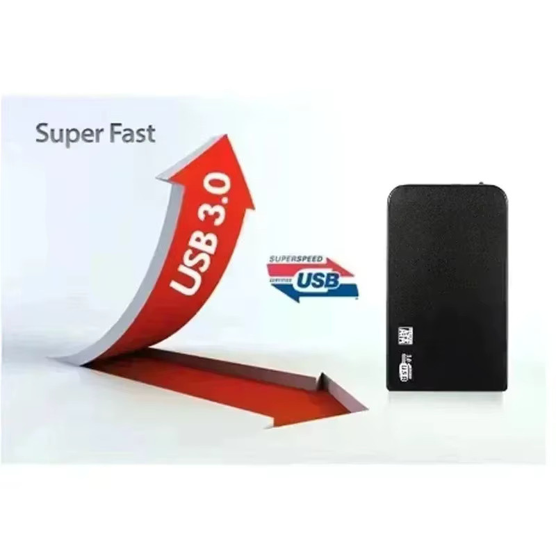 Lenovo USB 3.0 externes Festplattengehäuse für SSD und HDD, 4TB Kapazität, Farbe: Schwarz, Anschluss: USB-A - Bild 2