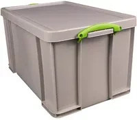 Really Useful Box Aufbewahrungsbox Recycling Grau 84 l - Bild 1