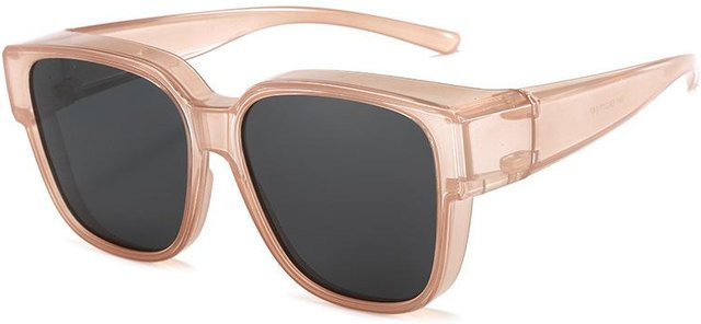 Drawing Line Sonnenbrille, square, Vollrand, beige, Unisex - Bild 1