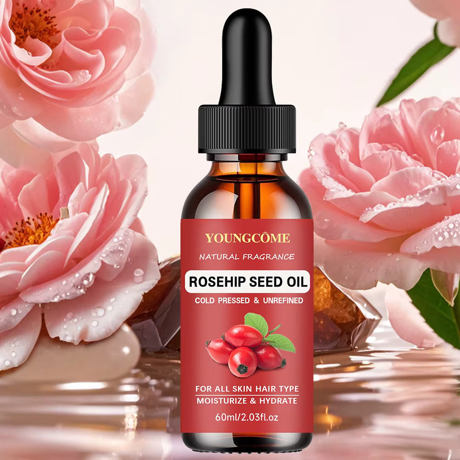 YOUNGCOME Hagebuttenöl für Gesicht und Haare, 40 ml, Unisex - Bild 3