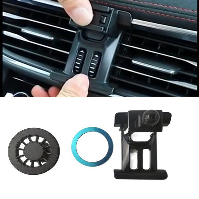 Magnetische Smartphone-Halterung aus ABS-Kunststoff für Ford Focus MK4 (2018-2023) und Ford Escape - Bild 1