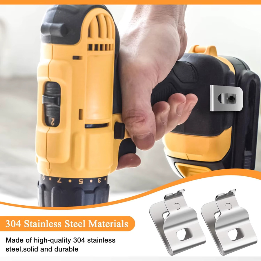 DeWalt Elektrischer Bohrer Gürtel Clip Haken N268241 für 20V Bohrer und Schlagschrauber (kein Bohrer) - Bild 4