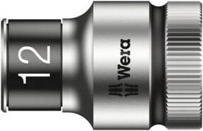 Wera Zyklop-Steckschlüsseleinsatz 8790 HMC HF mit 1/2 Zoll Antrieb und Haltefunktion, Farbe: Schwarz/Silber, Durchmesser: 12 mm, Höhe: 37 mm - Bild 1