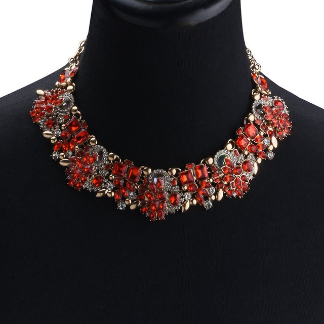 PPG&PGG Choker Halskette, Bunte Kristall Strass, Damen - Bild 1